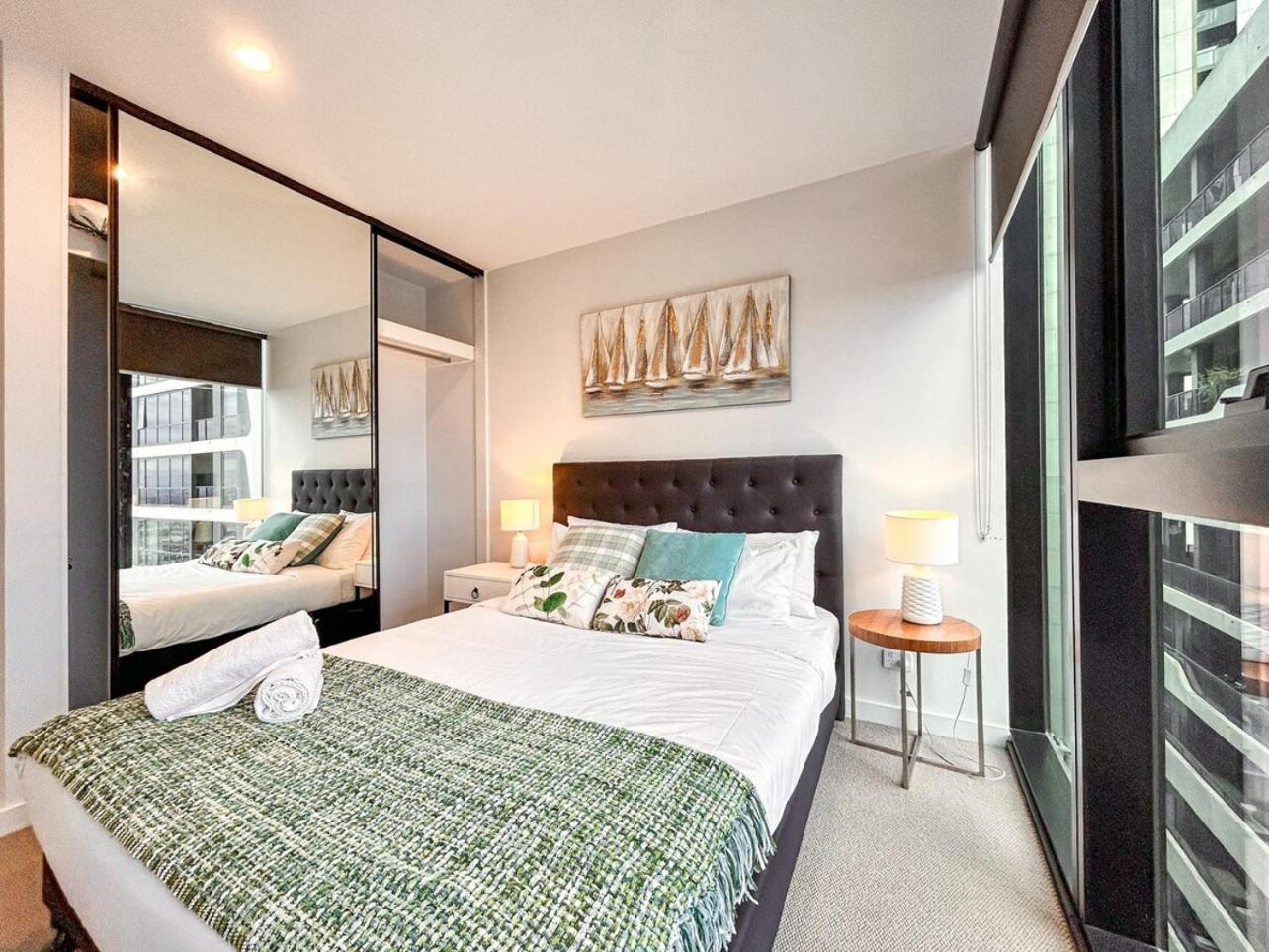 Dreamy View On High Level 2Br1Ba Apt Cbd Poolgy Melbourne Exteriér fotografie